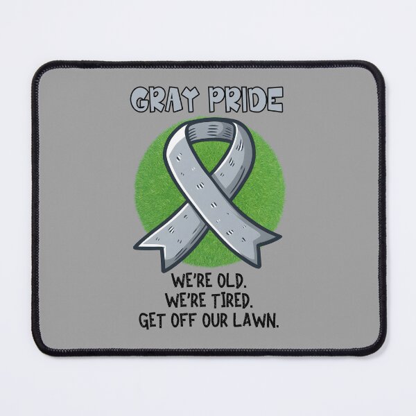 Item preview, Gray Pride Funny Cartoon designed and sold by André Botes.