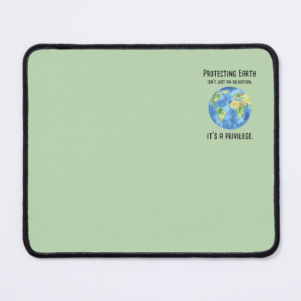 Item preview, Protecting Earth Is a Privilage Earth Day Protect Quote designed and sold by BelloniArtShop.