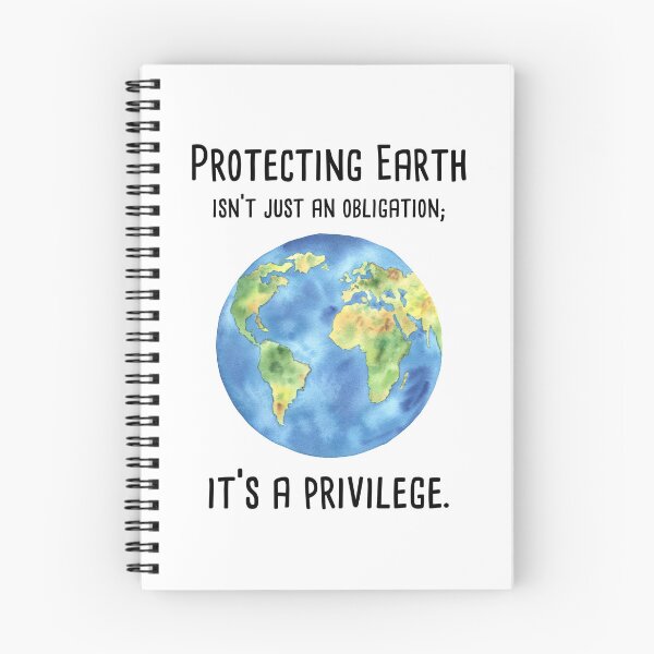 Item preview, Protecting Earth Is a Privilage Earth Day Protect Quote designed and sold by BelloniArtShop.