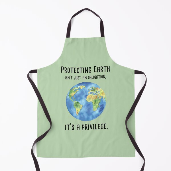 Item preview, Protecting Earth Is a Privilage Earth Day Protect Quote designed and sold by BelloniArtShop.