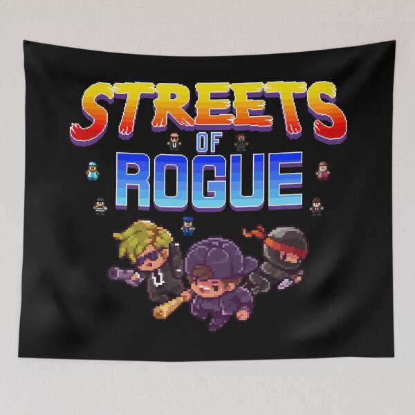 Item preview, Streets of Rogue Title Scene designed and sold by disposalist.