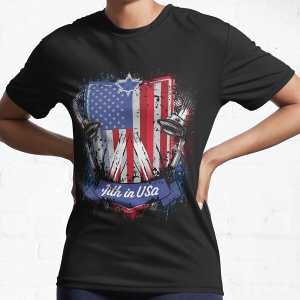 Item preview, THE USA FUNNY 4TH OF JULY AMERICAN FLAG T-SHIRT/HOODY/PHONES CASES designed and sold by justforyou2024.