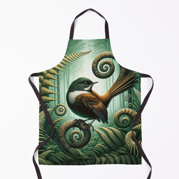 Item preview, Fantail Punga Kiwiana designed and sold by KapaiKiwi.