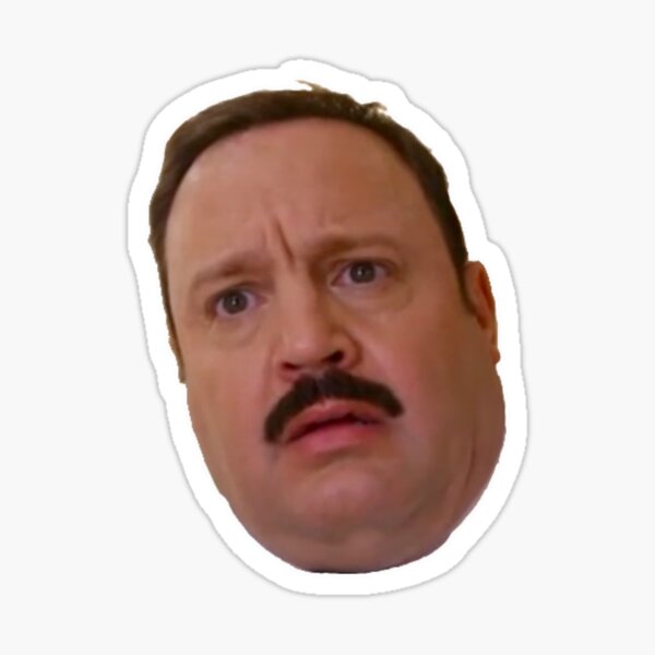 Paul Blart: The Face of a Deity Sticker