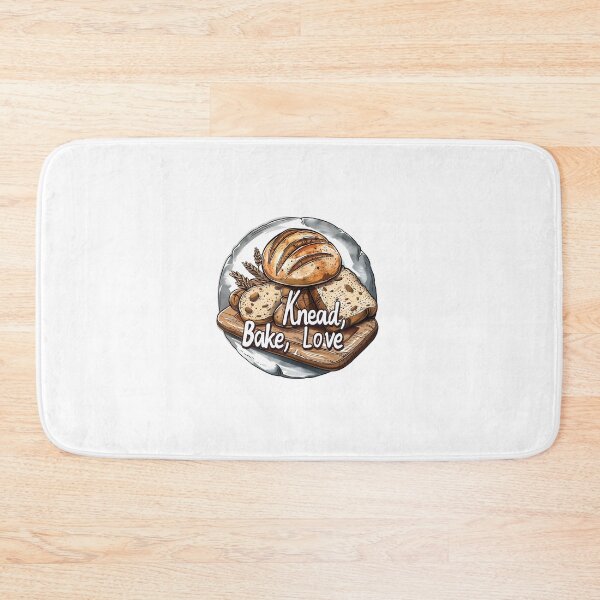 Item preview, Knead, Bake, Love - The Artisan's Emblem designed and sold by Liseri.