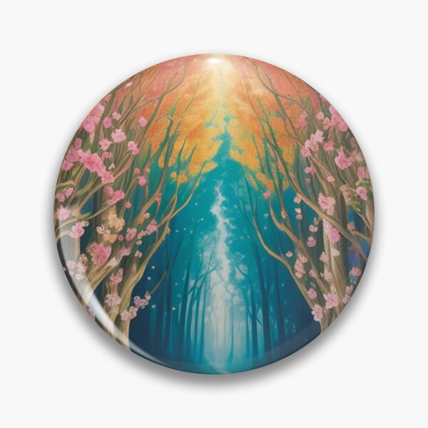 Item preview, Forest with beautiful flowers designed and sold by NeedyourArt.