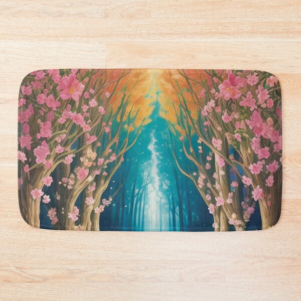 Item preview, Forest with beautiful flowers designed and sold by NeedyourArt.