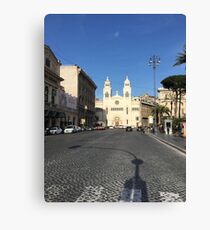 Italian church Canvas Print
