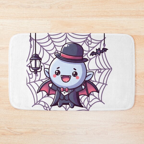 Item preview, Kawaii Whimsical Vampire With Bowler Hat designed and sold by CanvasCutie.
