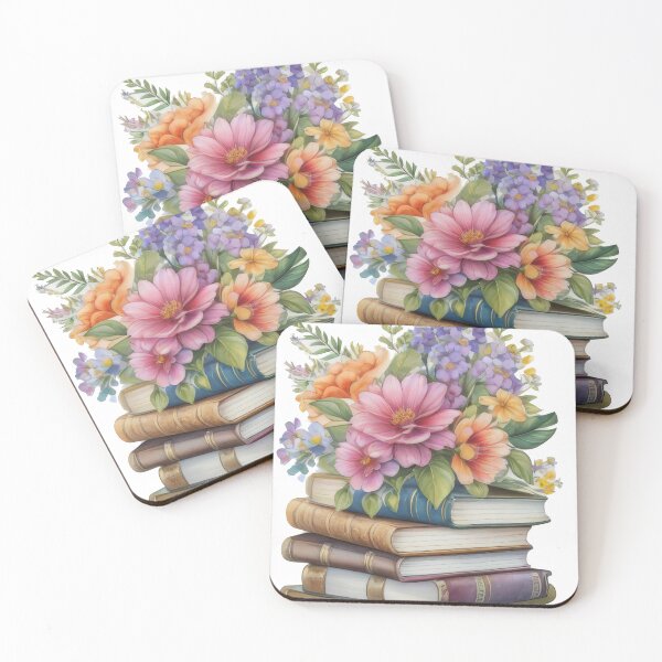 Item preview, Blooms and Books (1227) designed and sold by WASjourney.