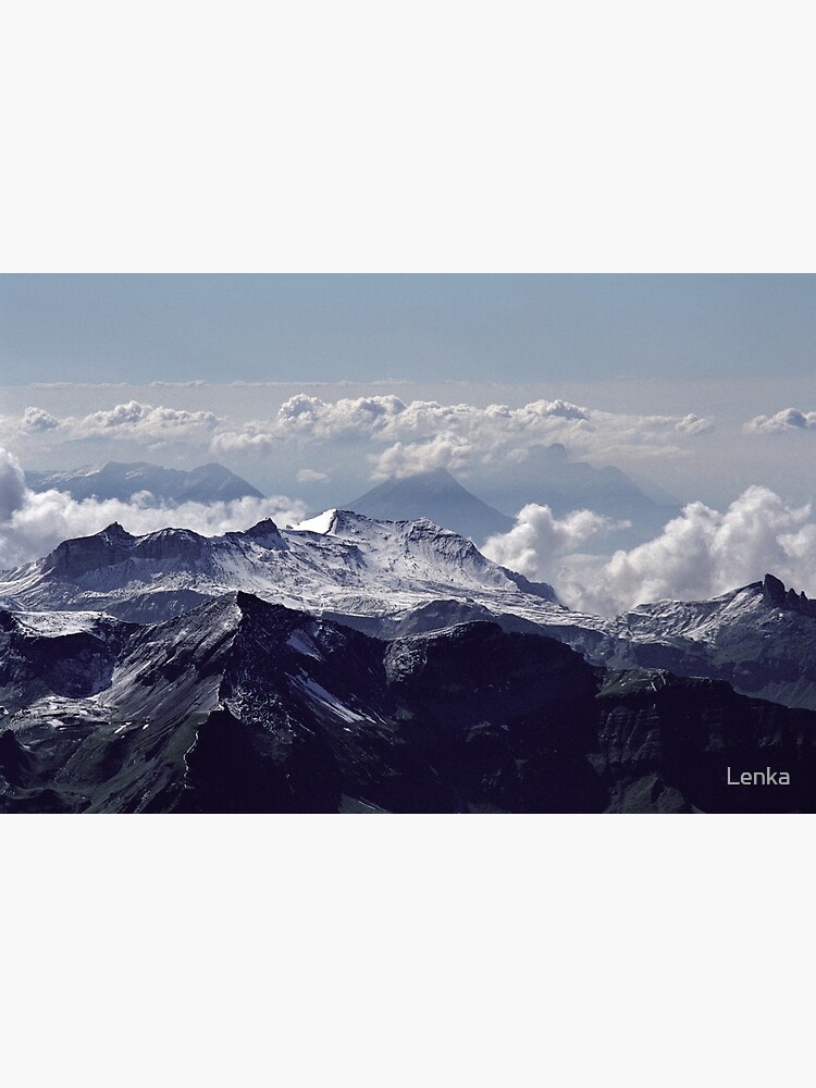 Heavenly view, Bernese Alps by Lenka
