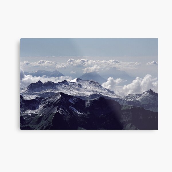 Heavenly view, Bernese Alps Metal Print