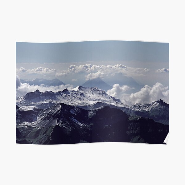 Heavenly view, Bernese Alps Poster