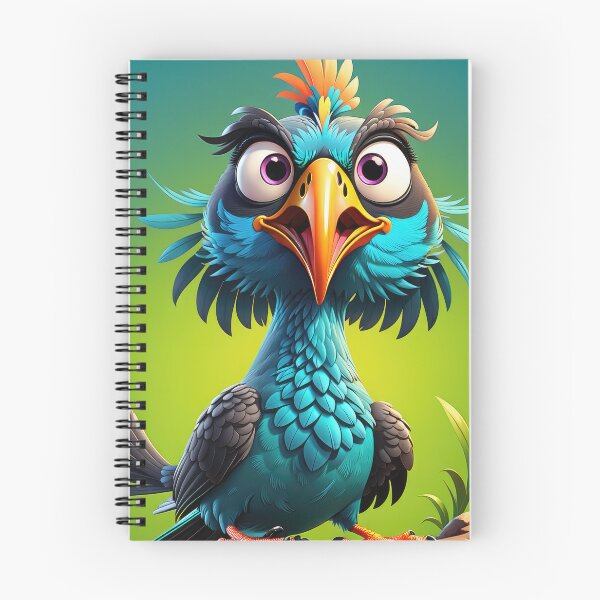 Item preview, Crazy Bird - 1 designed and sold by cyberartstudiox.