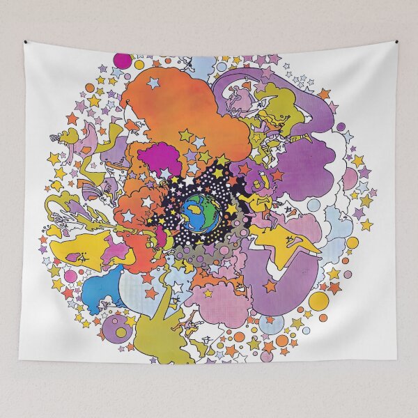 Item preview, original artwork by peter max, peter max digital painting for sale designed and sold by Machafohach.