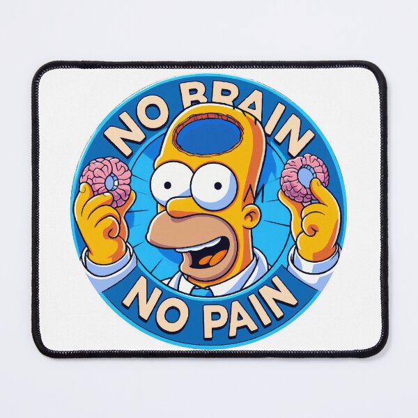 Item preview, No brain, no pain designed and sold by TevAr.