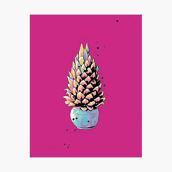 Item preview, Artistic wall art illustration of a pine cone designed and sold by SimoesArtistry.