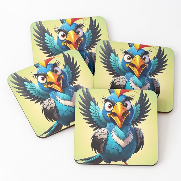 Item preview, Pájaro Loco - 4 designed and sold by cyberartstudiox.