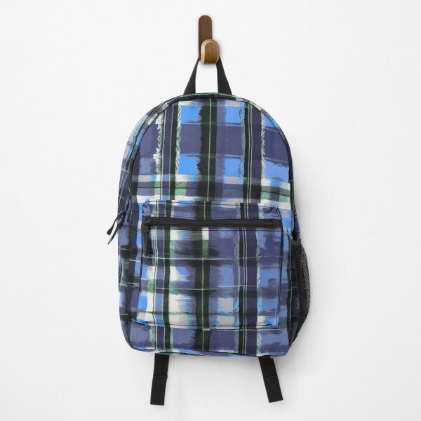 Item preview, Blue and navy tartan designed and sold by Flowersonstuff.