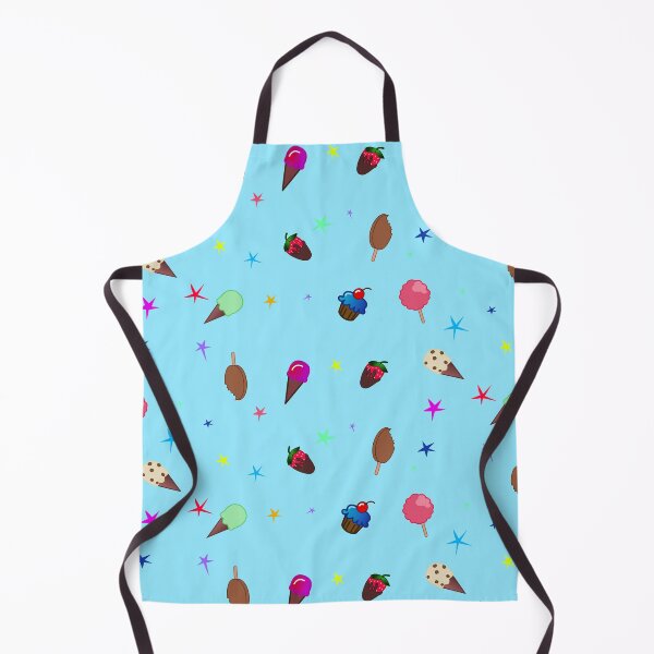 Item preview, Dessert Pattern on Sky Blue designed and sold by Elizabeth's Music & Arts.