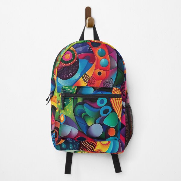Item preview, Abstract colorful flowers designed and sold by FlowersColorful.