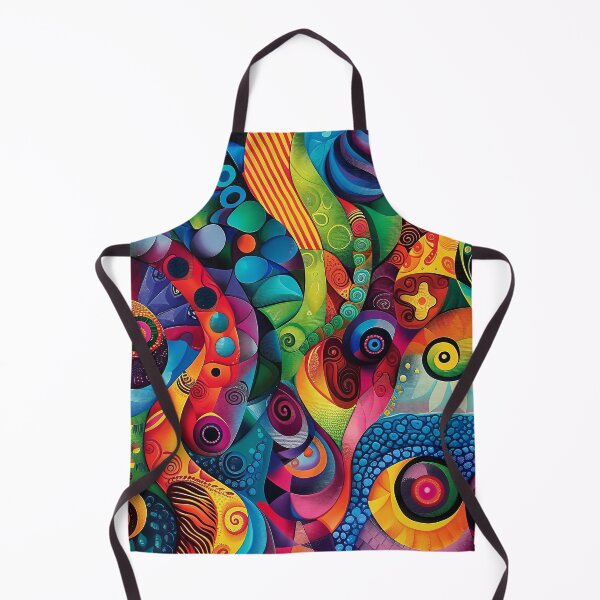 Item preview, Abstract colorful flowers designed and sold by FlowersColorful.