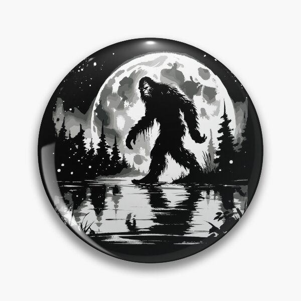 Item preview, Moon Bigfoot Sasquatch Cool Bigfoot designed and sold by KsuAnn.