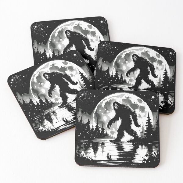 Item preview, Moon Bigfoot Sasquatch Cool Bigfoot designed and sold by KsuAnn.