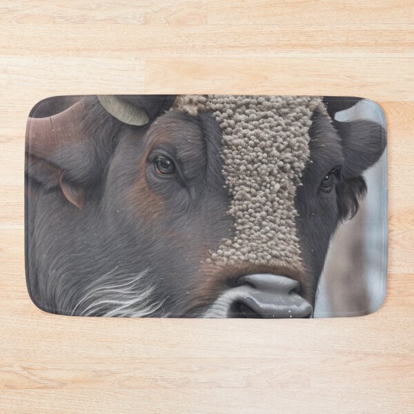 Item preview, Portrait of a buffalo designed and sold by jsebouvi.