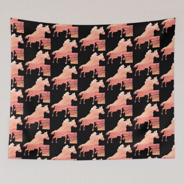 Item preview, Barrel racing desert pattern designed and sold by HofTao.