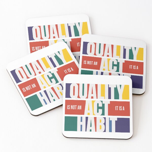 Item preview, Quality is not an Act it is a Habit designed and sold by softwaretesting.