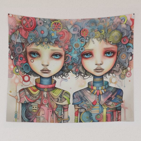 Item preview, Mechanical Twins designed and sold by whitecat23.