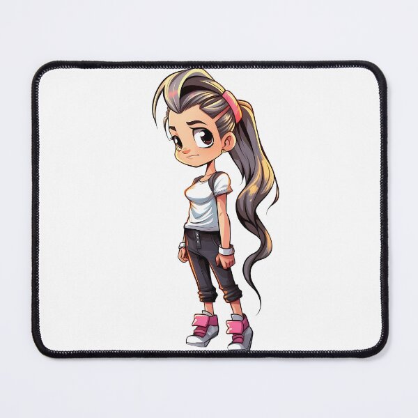 Item preview, ponytail girl designed and sold by ebialonestar.