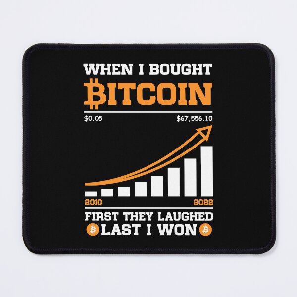 Item preview, Bitcoin Unmocked: From Laughter at First Buy to Victory in the End designed and sold by EricCORE.
