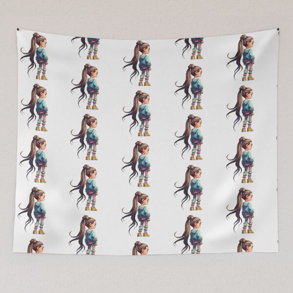 Item preview, ponytail girl designed and sold by ebialonestar.