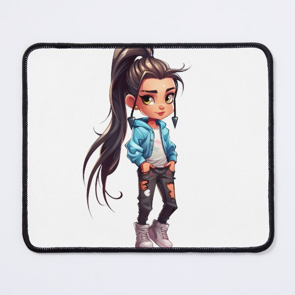Item preview, ponytail girl designed and sold by ebialonestar.