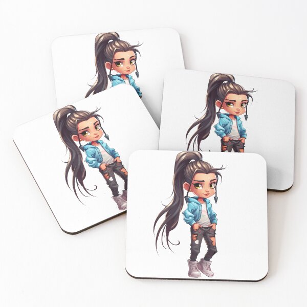 Item preview, ponytail girl designed and sold by ebialonestar.