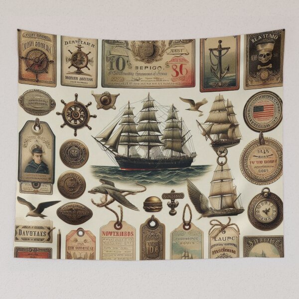 Item preview, ALL ABOARD designed and sold by johnnyssandart.
