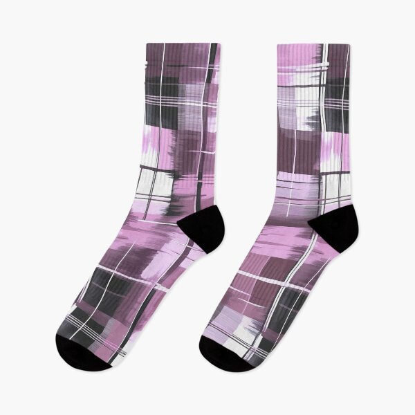 Item preview, Pink and mauve tartan designed and sold by Flowersonstuff.