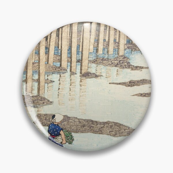 Item preview, De Gion brug te Hondo in Amakusa digitally enhanced edition- Kawase Hasui designed and sold by EmeraldeaArt.