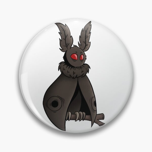Item preview, Mothman Sticker designed and sold by CryptidFromHell.