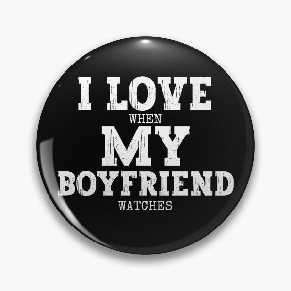 Item preview, I love when my Boyfriend watches swinger shirt designed and sold by Dunn Designs.