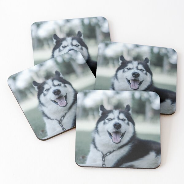 Item preview, Siberian Husky Dog Lying on the Grass designed and sold by VanGaldo.