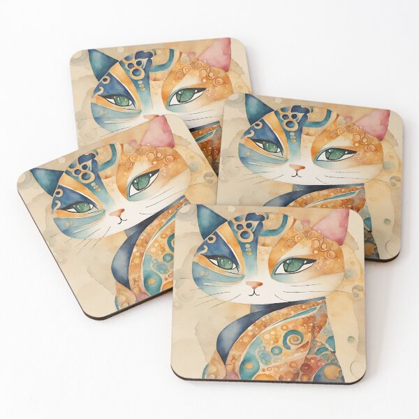 Item preview, Catra - the boho chic cat designed and sold by VickyJo111.