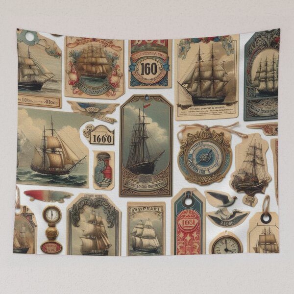 Item preview, ALL ABOARD designed and sold by johnnyssandart.
