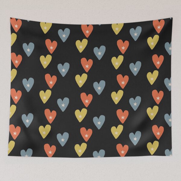 Item preview, Boho Heart Pack - Bohemian Pattern designed and sold by PatternInArt.