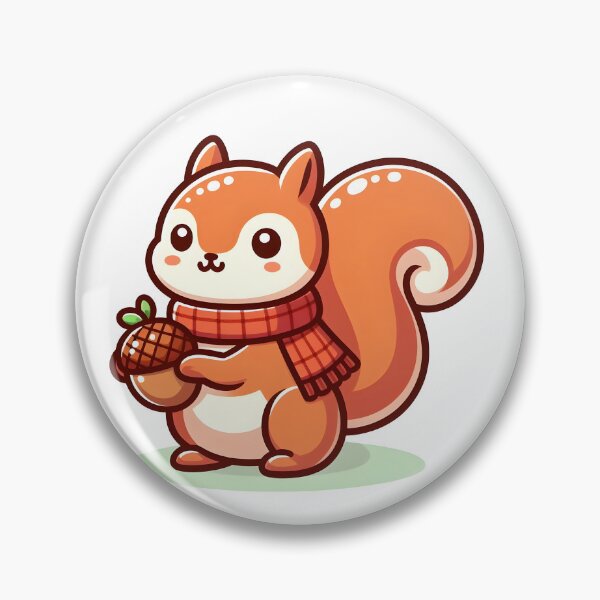 Item preview, Kawaii Squirrel: A Scarf designed and sold by CanvasCutie.