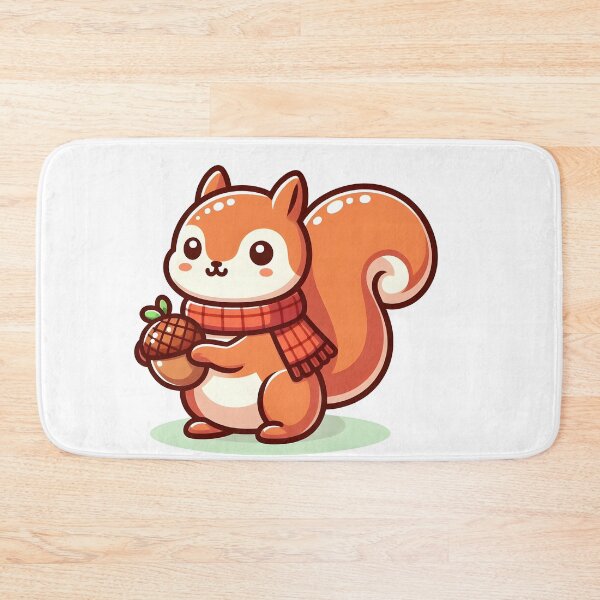 Item preview, Kawaii Squirrel: A Scarf designed and sold by CanvasCutie.