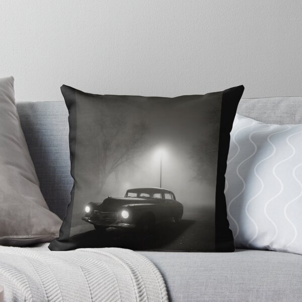 Item preview, Vintage Charm: Classic Car under Lamppost designed and sold by ShotsByDanJ.