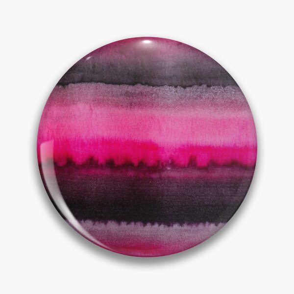 Item preview, Black and Pink stripes, glam chic watercolor striped pattern designed and sold by patterncrow.